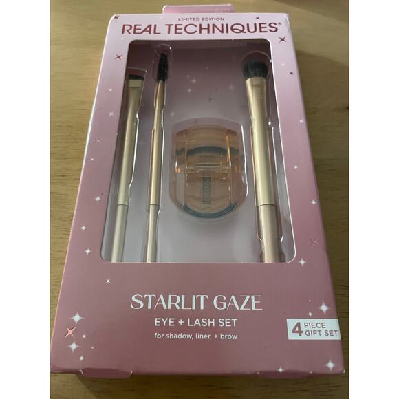New Women’s Real Techniques Starlit Gaze 4pc Eye 👁️ & Lash Gift 🎁 Set - Picture 2 of 5